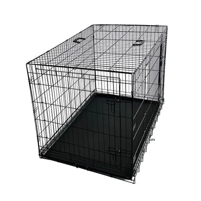 Nobby Žičani box za pse, 116x77x86cm, Crni