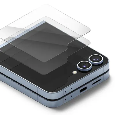 Ringke Zaštitno staklo za mobilni telefon Galaxy Z Flip 6, 2 komada, Providno