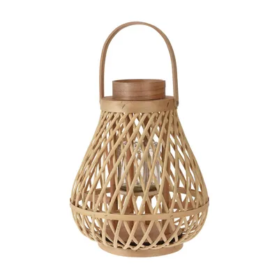 Millery Lampion ratan Natur 430000500, 25x30 cm, Smeđi