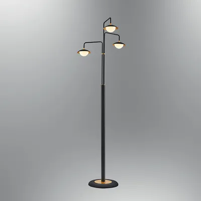 Milleryt Podna lampa 5685-L, Crna