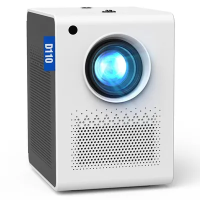 D110 Bežični pametni projektor, Prenosni, 1080p, Bijeli