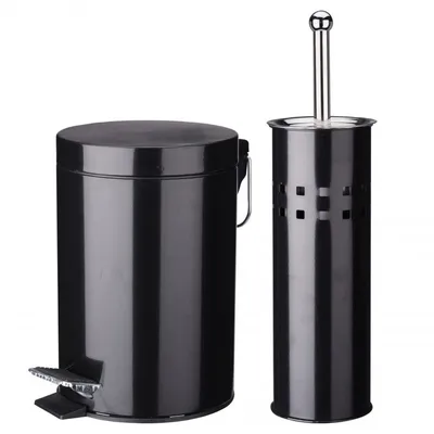 Millerykop Kupaonski set 170481410, 2 komada, Crni
