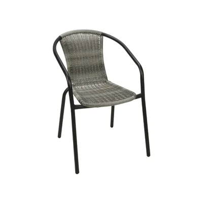 Millerykop Stolica PE Ratan X58000040, Siva