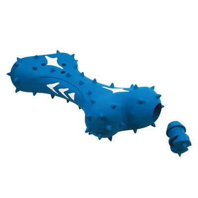 Nobby Rashladna igračka za pse Rubber Cooling Bone, 17cm, Plava