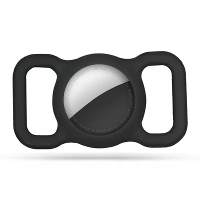 Tech-Protect Zaštita za Apple Airtag Smooth for Pet, Crna