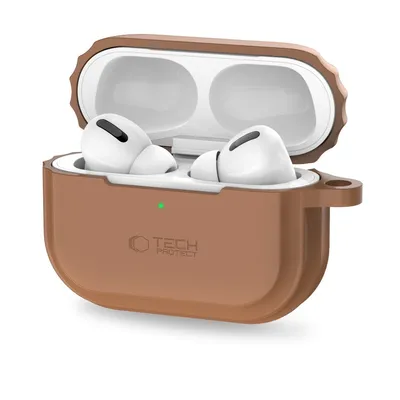 Tech-Protect Zaštita za Apple Airpods Pro 1 / 2 Silicone Rope, Braon