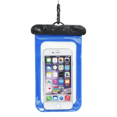 Vodootporna PVC futrola za mobilni telefon, Plava