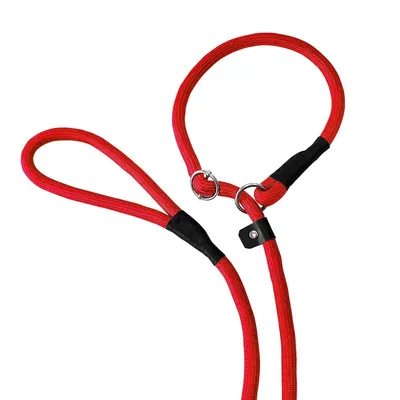 Nobby Povodac za pse Fun Uni, 170cm, 9mm, Crveni
