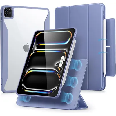 ESR Magnetska futrola za Ipad Pro 2024 Rebound Hybrid, Ljubičasta