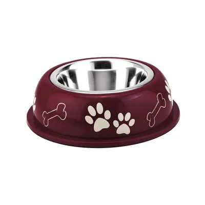 Nobby Posuda za hranu Nice Diner, 24.5cm, 0.7l, Bordo