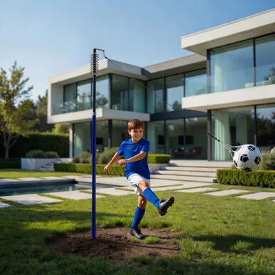 Movepro Tetherball set sa užetom, stupom, loptom i pumpom za trening