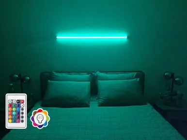 Opviq Zidna lampa Lumos Serewy, 120cm, Crna