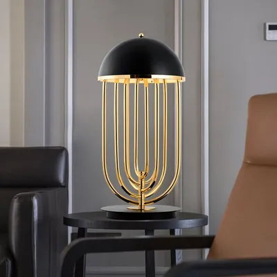 MSL Stolna lampa Claire MSL-0902004-T-L crna
