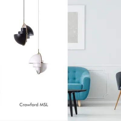 MSL Visilica Crawford MSL-0902003 bijela