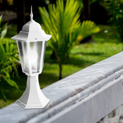 MASS-light Vrtna lampa stubna 193-D bijela