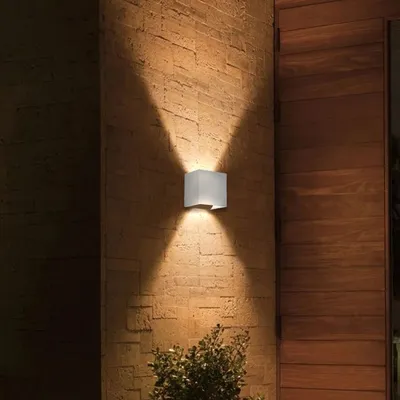 E-light Zidna lampa E-light SQ 6W 4000K bijela