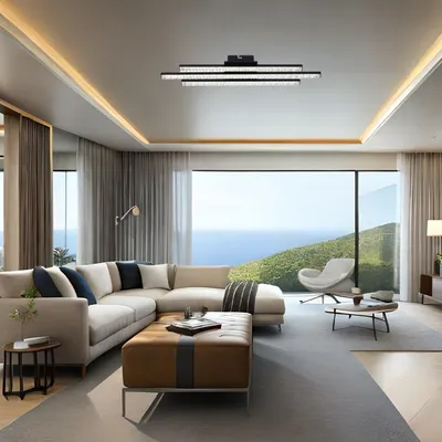 E-light Luster LED E-light Santos EL-165A-03 crni