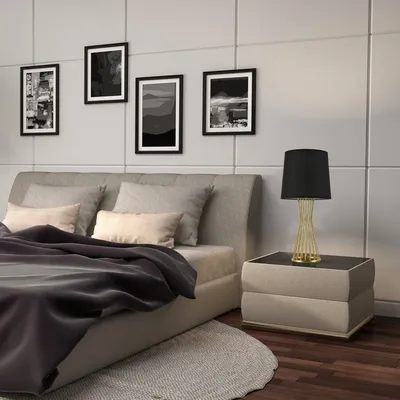 MSL Stolna lampa Giselle MSL 32703-01T crna