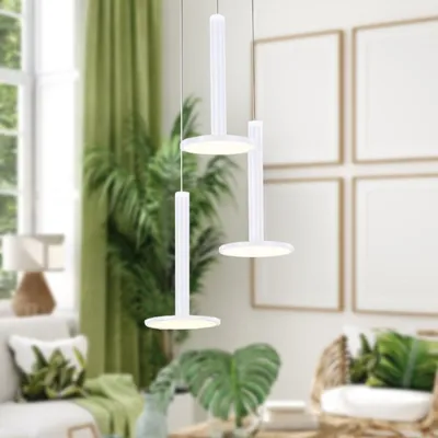 MSL Visilica LED Talisman MSL-1713301-3A bijela okrugla