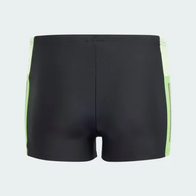 Adidas Kupaći kostim za dječake Colourblock 3-Stripes, Crni