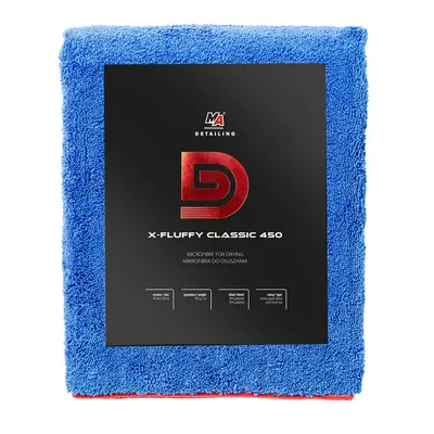 Detailing Krpa mikrofiber višenamjenska X-Fluffy Classic 20-D31, 450 g/m², 60x90cm, Plava