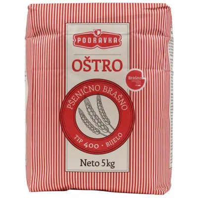 Čakovečki Mlin Pšenično brašno T-400, Oštro, 5 kg
