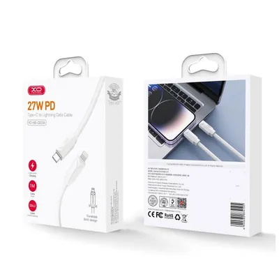 USB Data Kabal Type-C na Lightning 27W Bijeli NB-Q233A XO