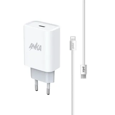 Punjac Kućni AN-S143 20W PD Type-C to Lightning 1 Port Anka