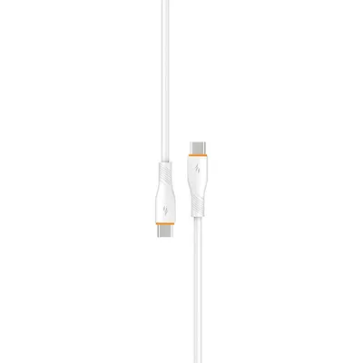 PD Silikonski Kabal Type-C Na Type-C ANV-H3 1,5m Bijeli AN-KA