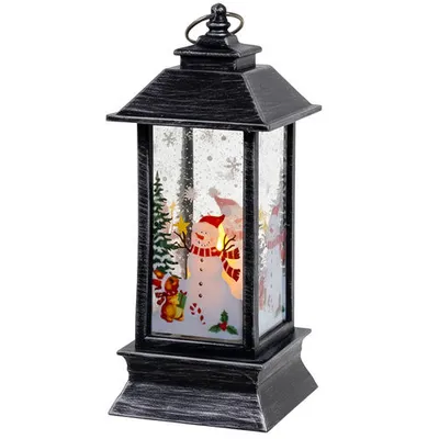 Ruhhy Božićni lampion 26755, LED, Tamnosivi