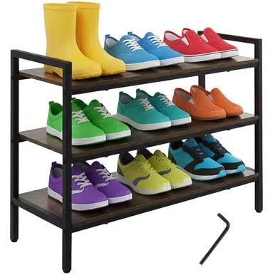 Ruhhy Polica za cipele 27038, 79 cm, Crna