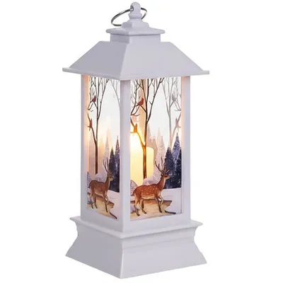 Ruhhy Božićni lampion 26753,  LED, Bijeli