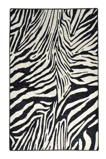 Conceptum Hypnose Tepih Zebra, 140x190 cm, Crno-bijeli