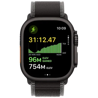 Apple Pametni Sat Ultra 3 (2025) 5G 49mm, 1.98", LTPO3, OLED, 5G, GPS, Bluetooth, WiFi, IPX6, Black