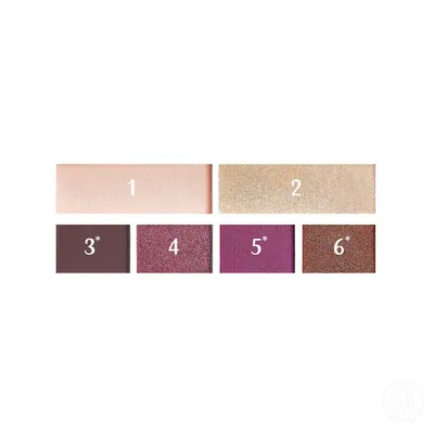 Relove Paleta sjenila Believe, 5.2g