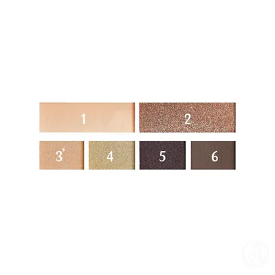 Relove Paleta sjenila Cherish, 5.2g