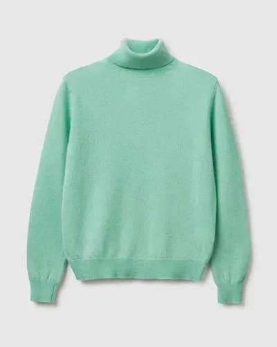 Benetton Ženski pullover 1002D2348-34P-L, Tirkizni