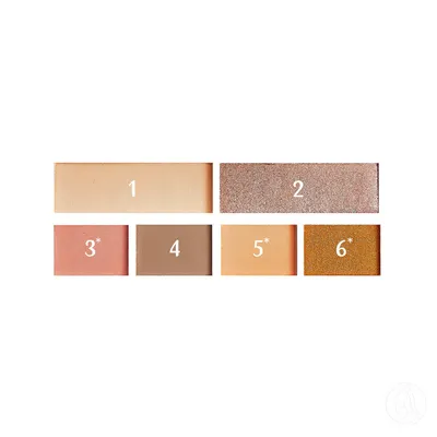 Relove Paleta sjenila Soulful, 5.2g
