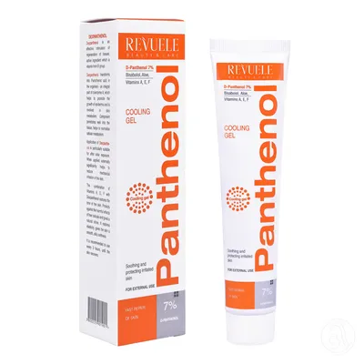 Revuele 7% Pantenol Gel za hlađenje i umirivanje kože poslije opekotina, 75ml