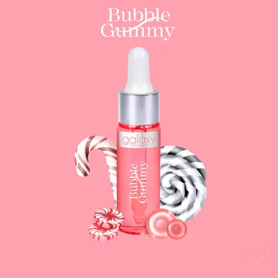 Galaxy Professional Ulje za zanoktice, 15 ml, Bubble Gummy