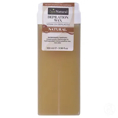 Spa Natural Vosak za hladnu depilaciju u patroni, Prirodan  100ml