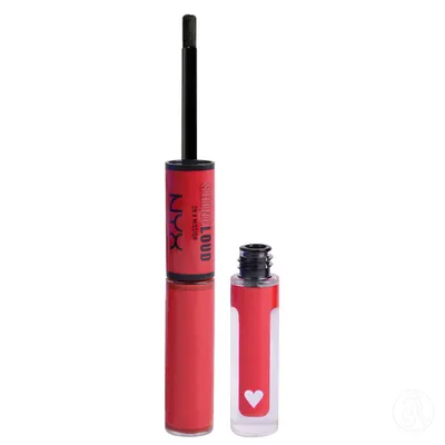 Nyx Professional Sjaj i tečni ruž Shine Loud, 6.8ml, SLHP17 Rebel In Red