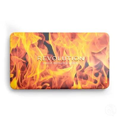Makeup Revolution Paleta sjenila Forever Fire, 19.8g