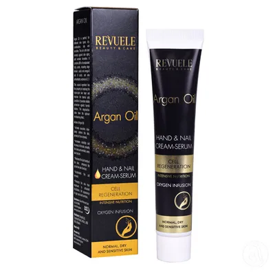 Revuele Argan Oil Hand & Nail Cream Serum, 50ml