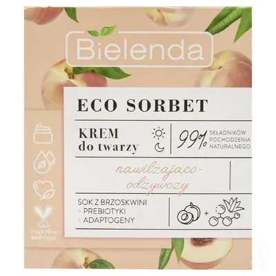 Bielenda Krema s breskvom Eco Sorbet, 50ml
