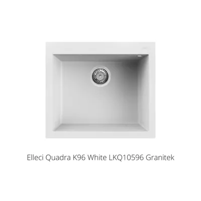 Elleci Sudoper Quadra 105 57X50 1V, Bijela