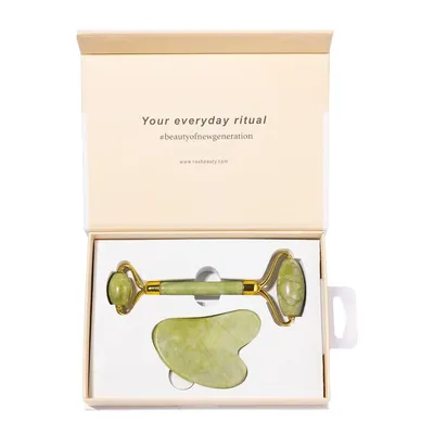 ROX N Roll Jade set - valjak + Gua Sha