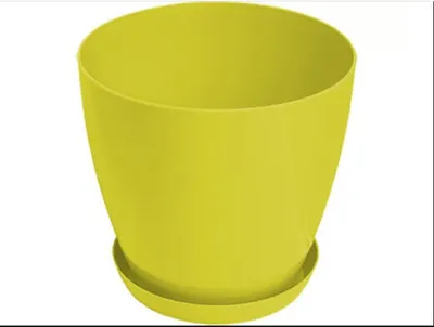 Gardino Saksija sa podmetačem Lux, 28cm, Zelena
