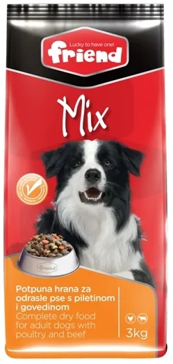 Friend Suha Hrana Za Pse, Mix, 3 Kg