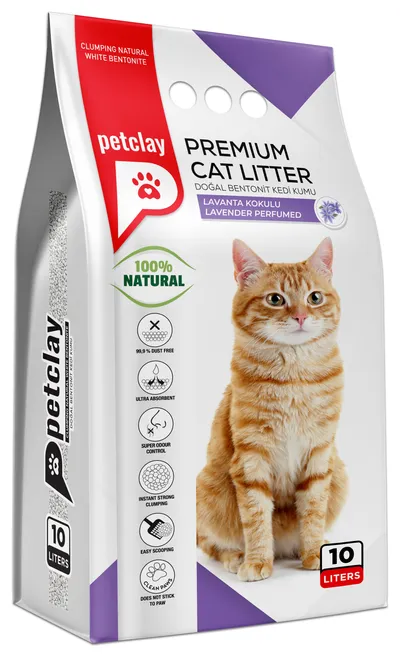 Petsan Pijesak za mačke lavanda 10l